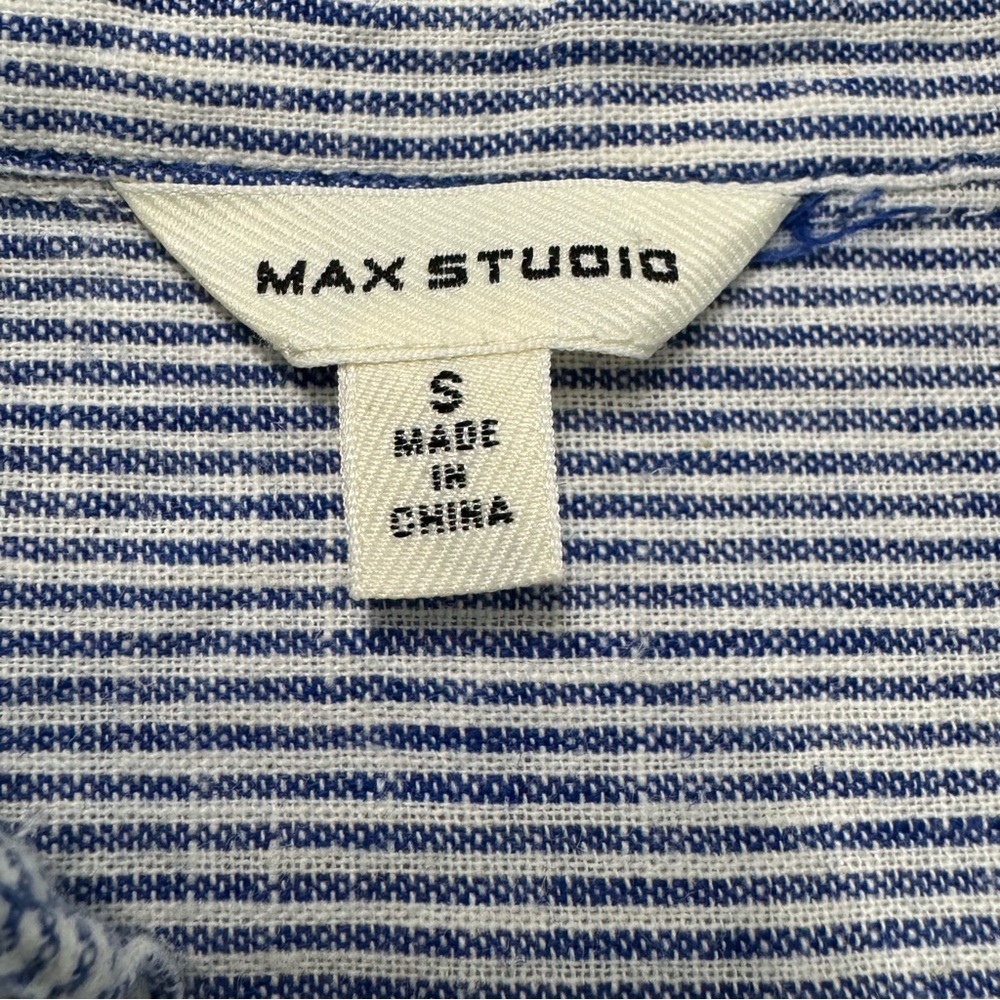 Max Studio Gray Buttoned Midi Dress - Picture 6 of 8